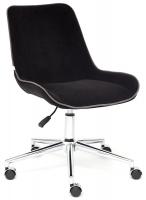 Кресло офисное TetChair Style (флок черный) фото Кресло офисное TetChair Style (флок черный)