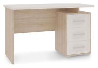 Лайт-2 Стол компьютерный 1200 дуб сонома/белый