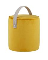 Пуф Джерри велюр оранжевый. Фото №1