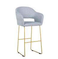 Кресло Бар Oscar Грей/ЛинкЗолот фото Кресло Бар Oscar Грей/ЛинкЗолот. Фото №1