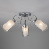 Потолочная люстра Eurosvet Renee 30122/3 хром. Фото №1