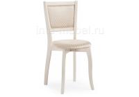 Стул деревянный Валери молочный / ромб