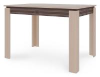 Гермес 1 Стол обеденный Дуб млечный/венге фото Гермес 1 Стол обеденный Дуб млечный/венге. Фото №1