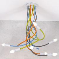 Потолочная люстра Loft it Roots LOFT1714-RGB фото Потолочная люстра Loft it Roots LOFT1714-RGB