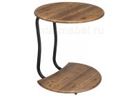 Журнальный стол Андромеда черный матовый / старое дерево фото Журнальный стол Андромеда черный матовый / старое дерево. Фото №1