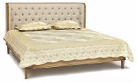 Кровать Secret De Maison CASTRO ( mod. BED 19-01 K ) красное дерево, 209х189х115см, античный дуб, ткань кремовая фото Кровать Secret De Maison CASTRO ( mod. BED 19-01 K ) красное дерево, 209х189х115см, античный дуб, ткань кремовая. Фото №1