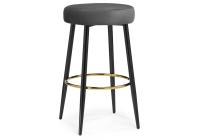 Барный стул Plato 1 dark gray фото Барный стул Plato 1 dark gray