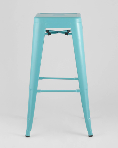 Стул барный TOLIX голубой матовый. Фото №4