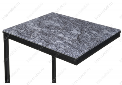 Журнальный стол Геркулес серый мрамор. Фото