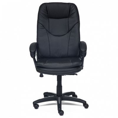 Компьютерное кресло COMFORT кож/зам, черный, PU-C36-6  id - фото Компьютерное кресло COMFORT кож/зам, черный, PU-C36-6  id -. Фото №2