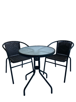 Комплект садовый "Бистро" BISTRO с круглым столом. Фото №3