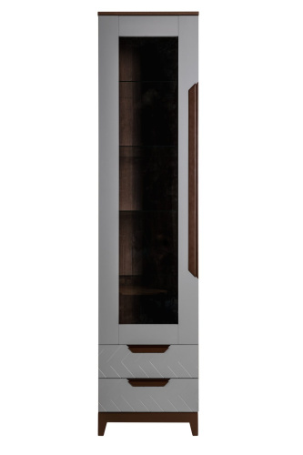 Шкаф витрина Сканди Грей. Фото №4