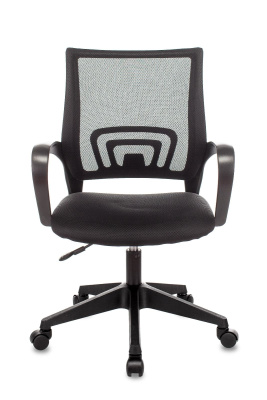 Кресло офисное TopChairs ST-Basic сетка/ткань черный фото Кресло офисное TopChairs ST-Basic сетка/ткань черный. Фото №5