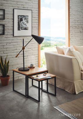 Комплект из двух квадратных столиков CT-907 Дуб. Фото №4