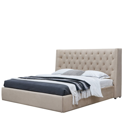 Кровать 1726 BEIGE бежевая. Фото