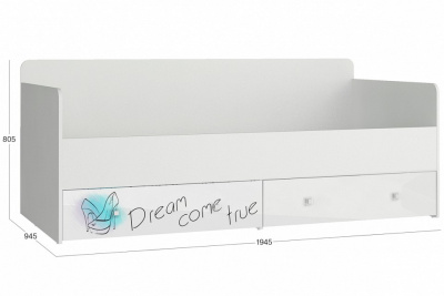 Кровать Модерн STL.322.12 W,белый. Фото