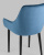 Стул Джоан велюр пыльно-синий. Фото №8