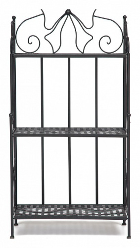 Этажерка Secret De Maison 002, сплав металла/аллюмиий, 59х30х118см, черный. Фото №2