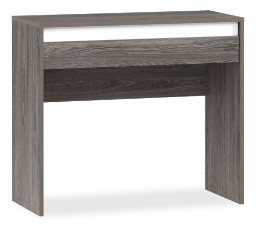 Стол туалетный Virginia НМ 011.08, Белый Скандинавский/Ясень Анкор темный. Фото №1