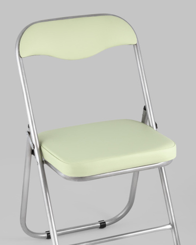 Стул складной ДЖОН металлик, мятно-зеленый. Фото №8