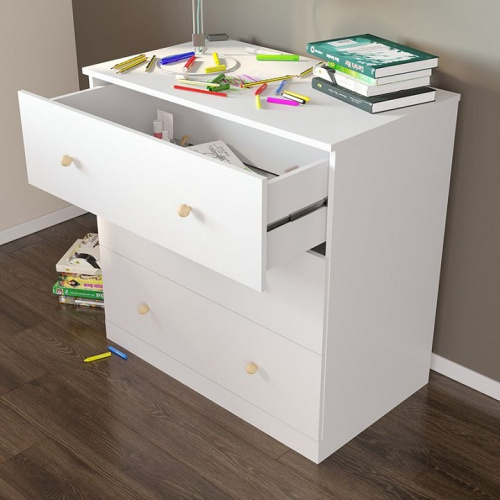 Комод Polini Kids Fun, белый. Фото №6