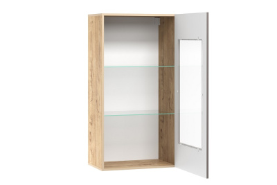 Шкаф навесной  Livorno  НМ 011.30, Софт Графит, Дуб Бунратти фото Шкаф навесной  Livorno  НМ 011.30, Софт Графит, Дуб Бунратти. Фото №2