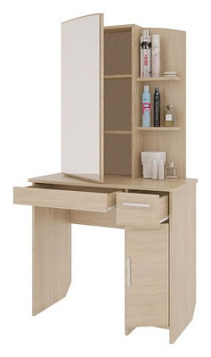 Виктория-1 Трюмо, (850х430х1650) дуб сонома. Фото №2