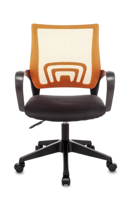 Кресло офисное TopChairs ST-Basic сетка/ткань оранжевый фото Кресло офисное TopChairs ST-Basic сетка/ткань оранжевый. Фото №5