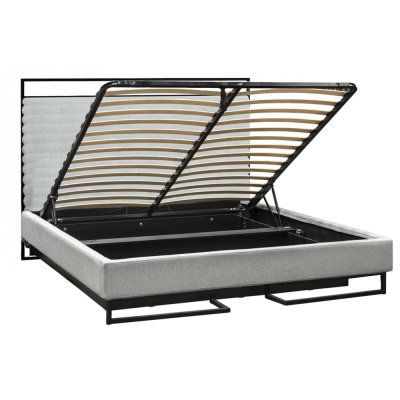 Кровать с ортопедическим основанием и ящиком 1.4 Loft Грейс Стоун фото Кровать с ортопедическим основанием и ящиком 1.4 Loft Грейс Стоун. Фото №3