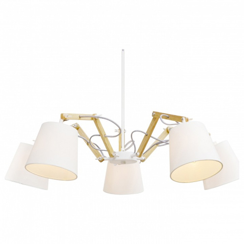Подвесная люстра Arte Lamp Pinocchio A5700LM-5WH. Фото №1