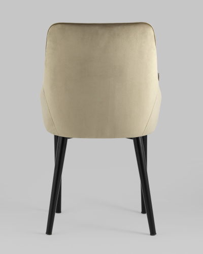 Стул Джоан велюр капучино. Фото №6