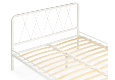 Кровать Иоханна 18 160х200 белая. Фото №4