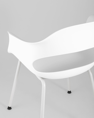 Стул Lady пластик белый. Фото №8
