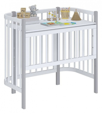 Кроватка Polini kids Simple 120, белый. Фото №5