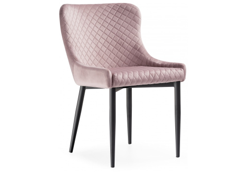 Стул Teo light purple / black. Фото №1