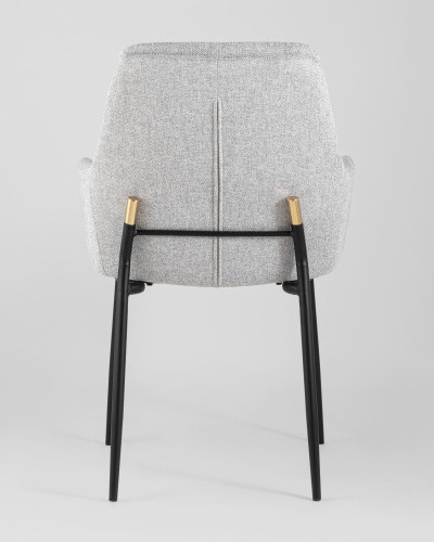 Кресло Саманта рогожка светло-серый. Фото №6