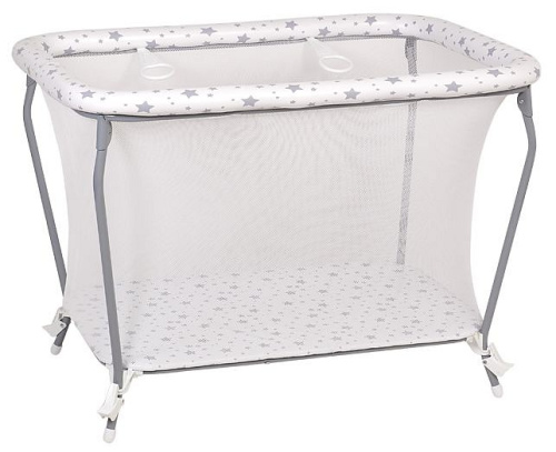 Манеж Polini Kids Classic, белый. Фото №1