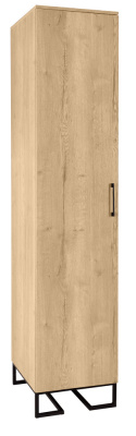 Шкаф одностворчатый Loft 45 см Дуб Натур. Фото