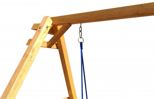 Качели детские Р911-29, коричневый. Фото №6