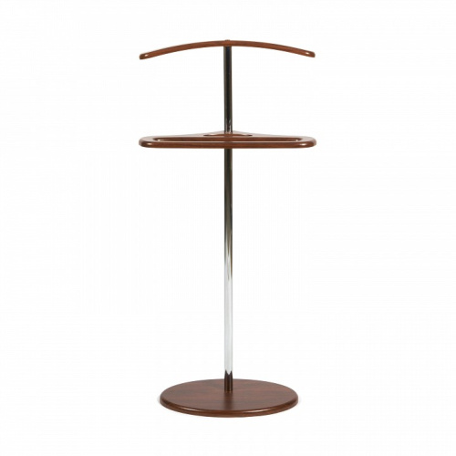 Вешалка HILTON МДФ/металл, 27,5*50*105 см, Орех. Фото №2