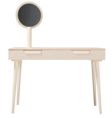 Стол туалетный Сканди Жемчужно-белый фото Стол туалетный Сканди Жемчужно-белый. Фото №5