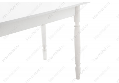 Стол деревянный Вуди белый глянец. Фото №3