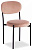 Стул REVO (mod. 7033) ткань/металл, 47х54х82 см, высота до сиденья 47 см, бежевый barkhat 5/черный (поставляется по 4 шт)