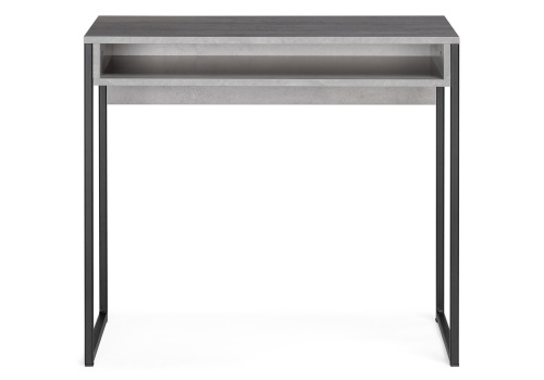 Стол, Лео Лофт бетон / матовый черный. Фото №2