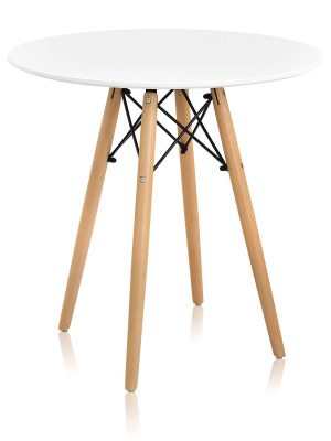 Стол DSW 70, белый. Фото №3