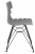 Стул HANSEN (mod. 622N) пластик/металл, 51х47х80 см, высота до сиденья 45 см, серый/черный (поставляется по 4 шт) фото Стул HANSEN (mod. 622N) пластик/металл, 51х47х80 см, высота до сиденья 45 см, серый/черный (поставляется по 4 шт). Фото №2