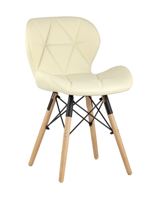 Стул Бон экокожа бежевый. Фото №2