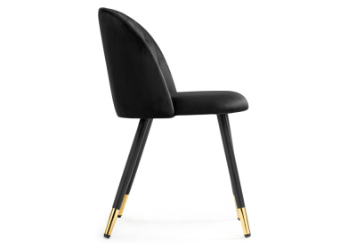 Стул Gabi black / black / gold фото Стул Gabi black / black / gold. Фото №3