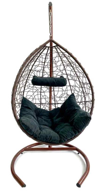 Подвесное кресло "КРИТ", цвет: коричневый. Фото №5