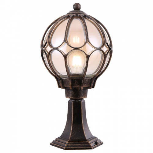 Наземный низкий светильник Maytoni Via O024FL-01G. Фото №1